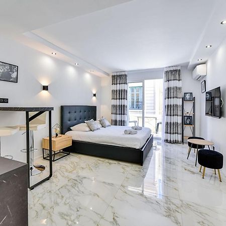 Large Studio - 50M Cannes Beach - Terrace Sea View Dış mekan fotoğraf