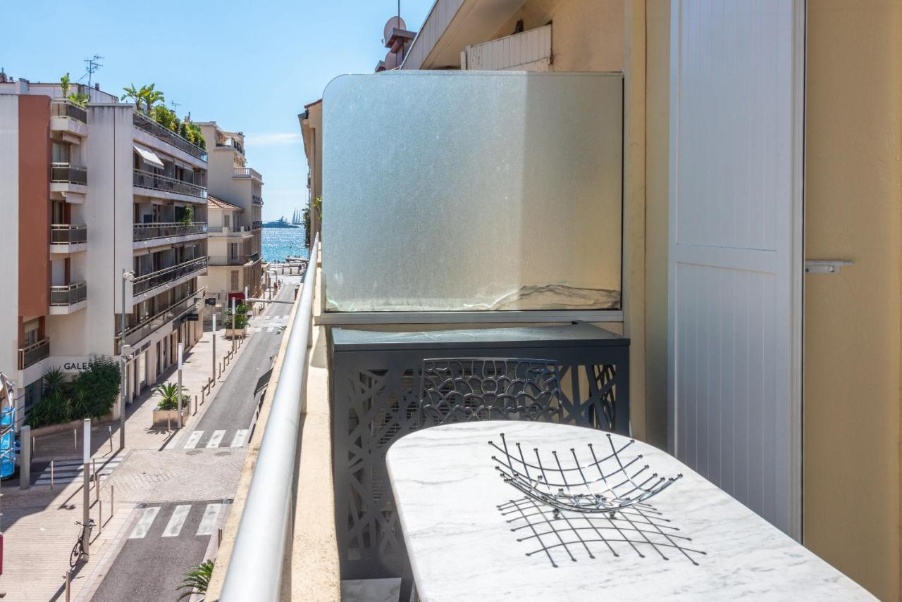 Large Studio - 50M Cannes Beach - Terrace Sea View Dış mekan fotoğraf
